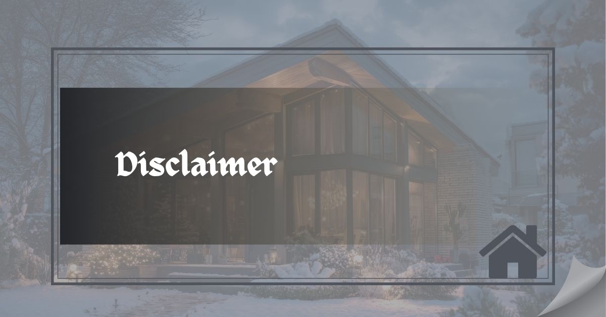 Disclaimer